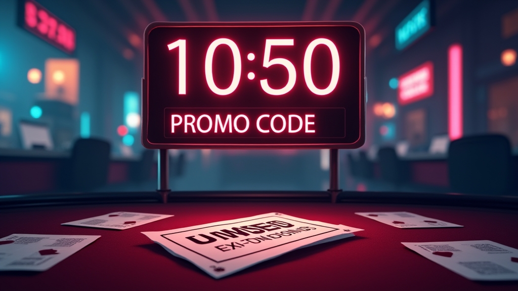 Wygasający kod bonusowy i licznik ważności oferty